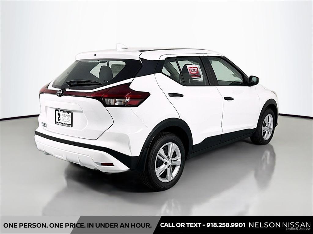 new 2025 Nissan Kicks car, priced at $21,434