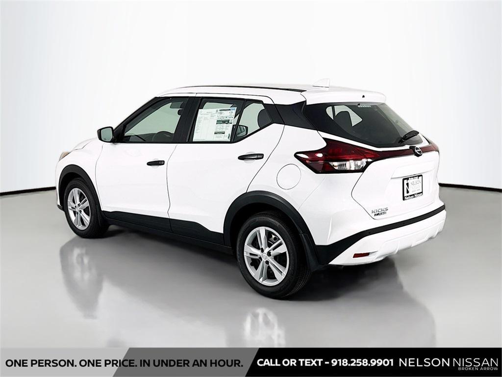 new 2025 Nissan Kicks car, priced at $21,434