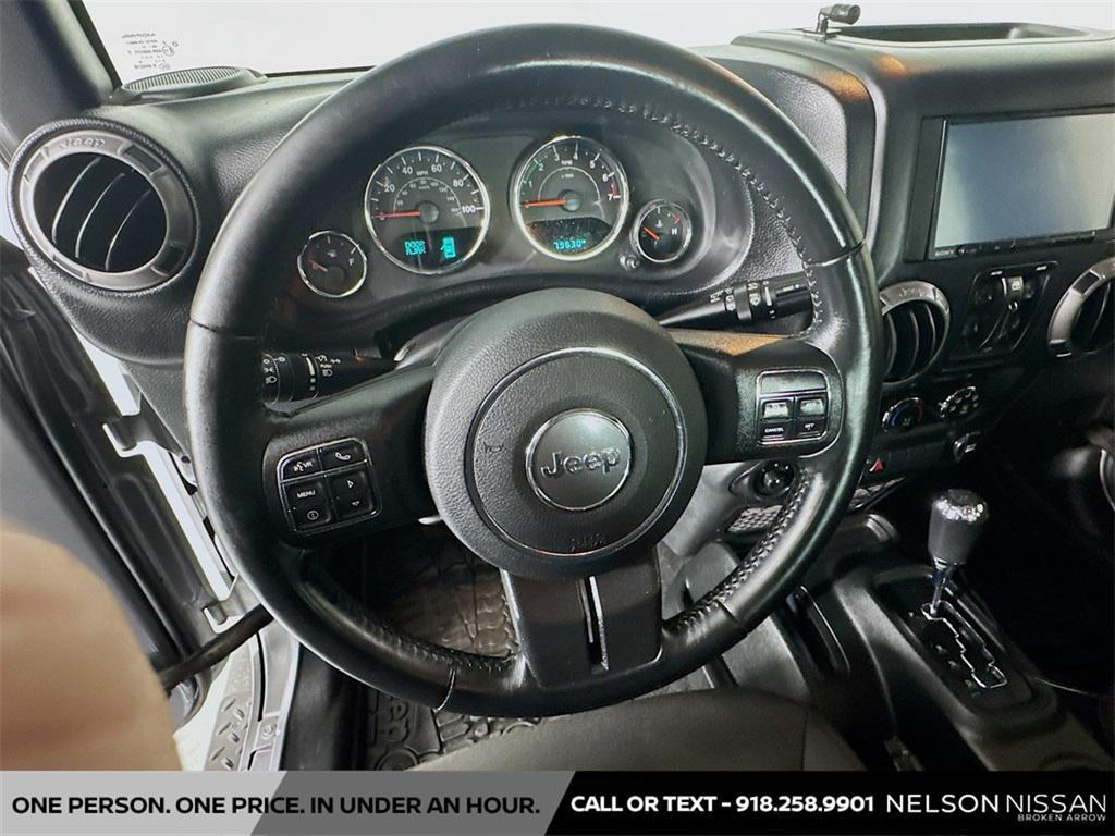 used 2017 Jeep Wrangler Unlimited car, priced at $18,995