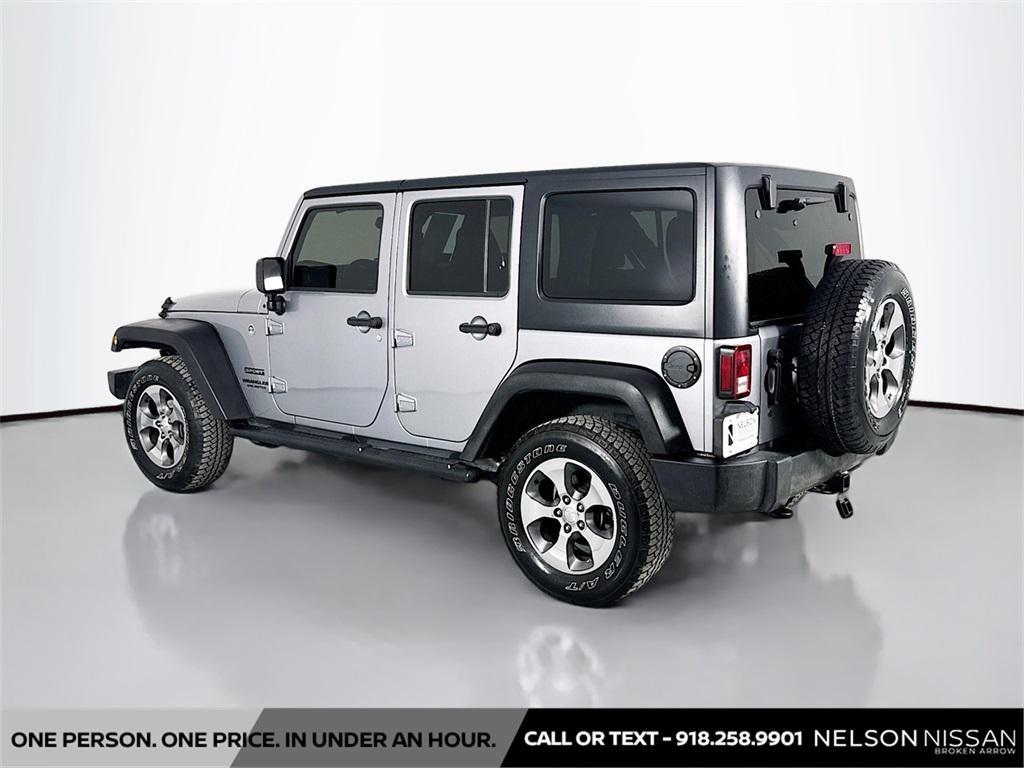 used 2017 Jeep Wrangler Unlimited car, priced at $18,995