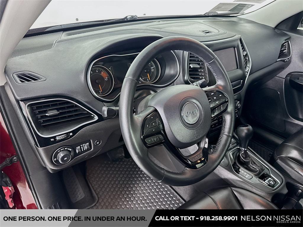 used 2019 Jeep Cherokee car, priced at $15,999