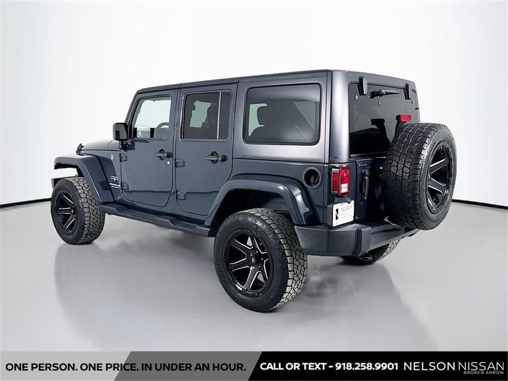 used 2017 Jeep Wrangler Unlimited car, priced at $19,995