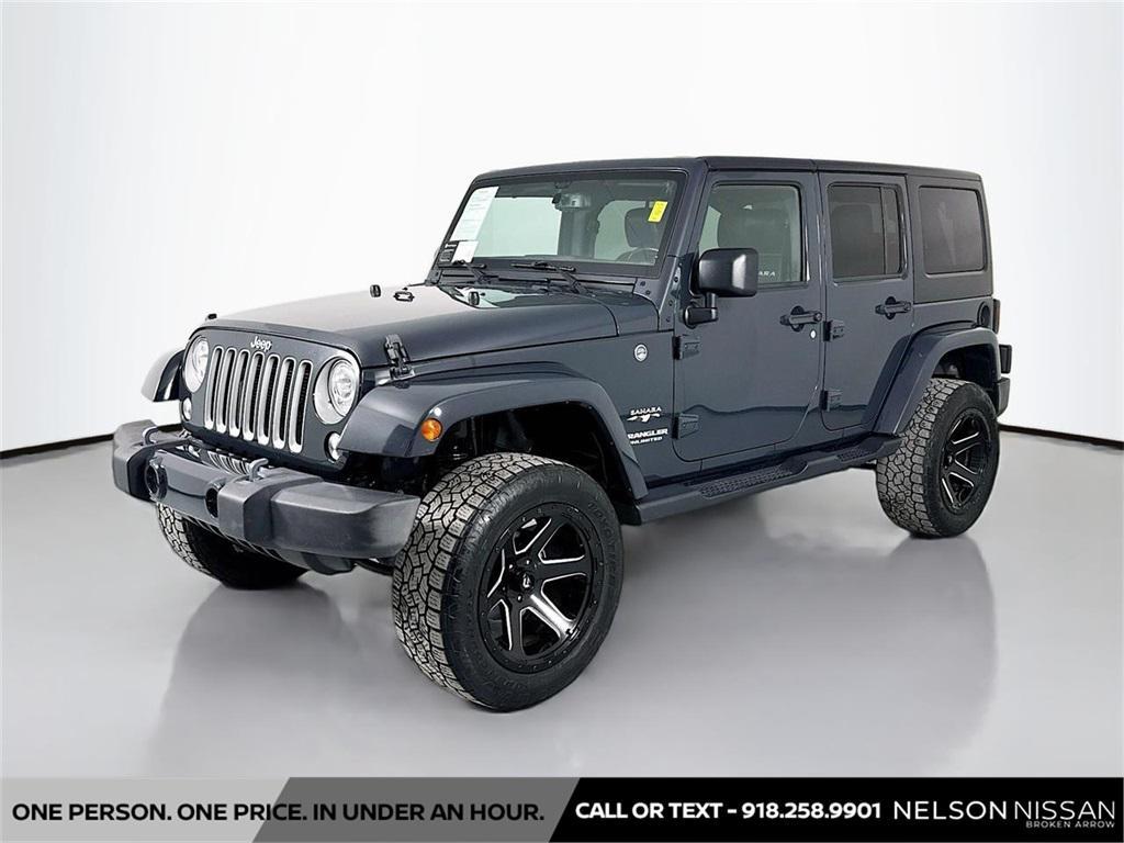 used 2017 Jeep Wrangler Unlimited car, priced at $19,995