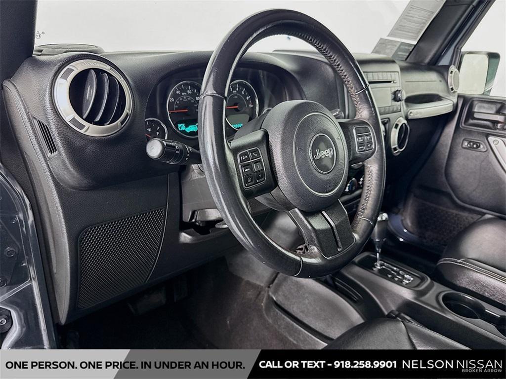 used 2017 Jeep Wrangler Unlimited car, priced at $19,995