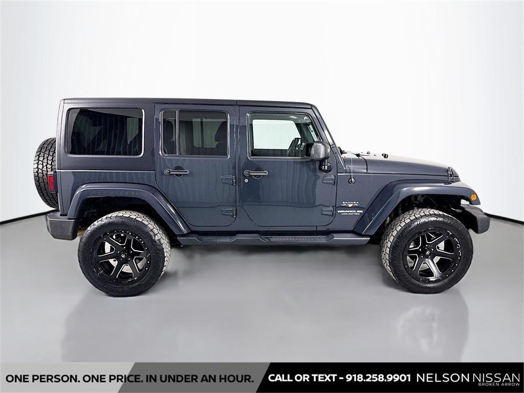 used 2017 Jeep Wrangler Unlimited car, priced at $19,995