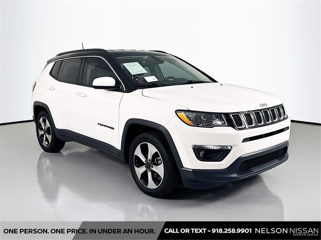 used 2018 Jeep Compass car, priced at $13,794