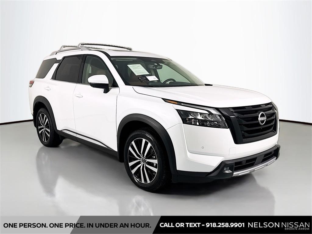 used 2025 Nissan Pathfinder car, priced at $44,794