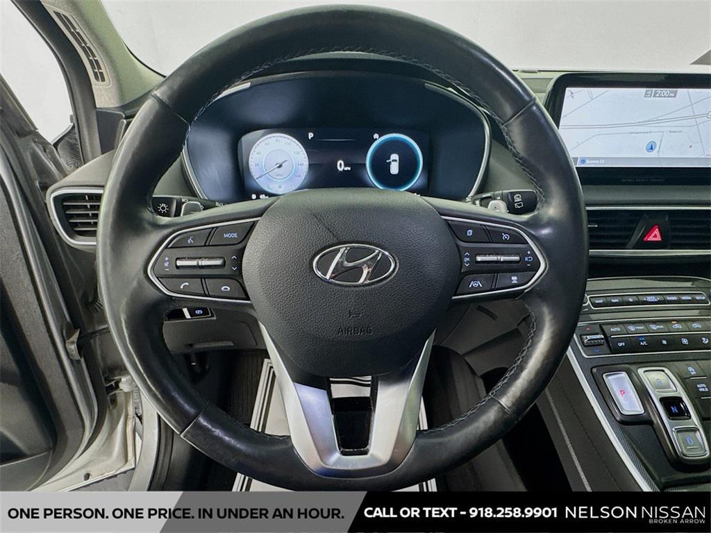 used 2021 Hyundai Santa Fe car, priced at $18,940