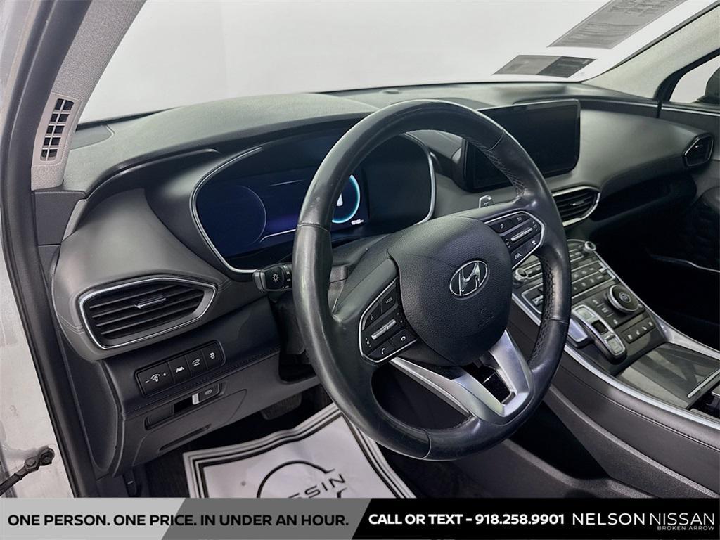 used 2021 Hyundai Santa Fe car, priced at $18,940
