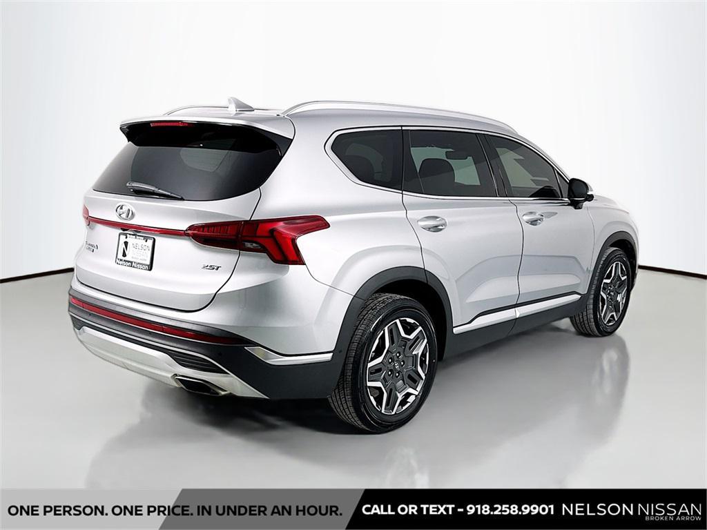 used 2021 Hyundai Santa Fe car, priced at $18,940