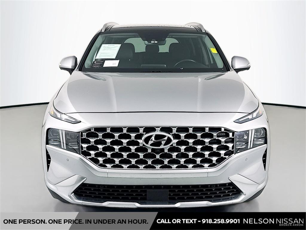 used 2021 Hyundai Santa Fe car, priced at $18,940
