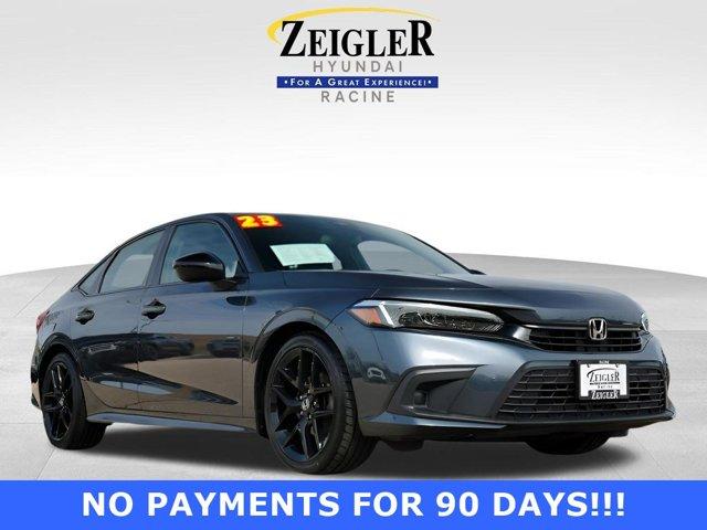 used 2023 Honda Civic car, priced at $22,747
