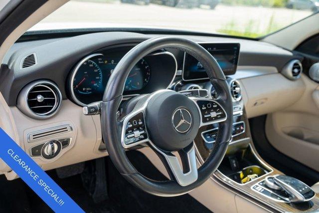 used 2021 Mercedes-Benz C-Class car, priced at $25,581