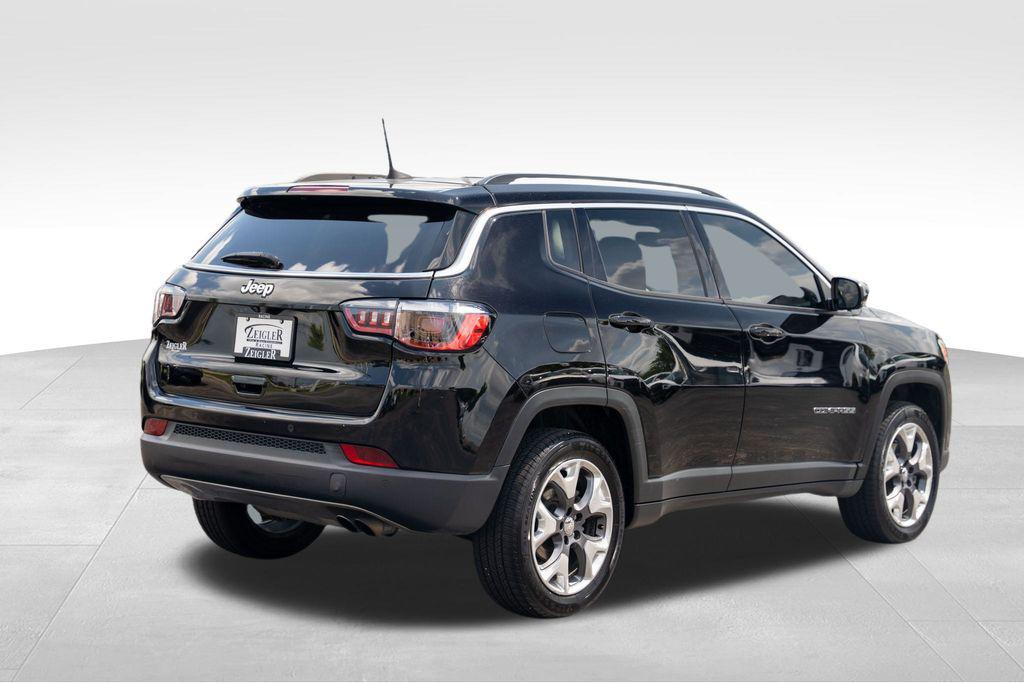 used 2021 Jeep Compass car, priced at $19,299