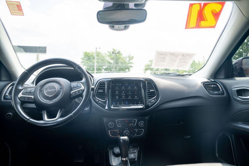 used 2021 Jeep Compass car, priced at $19,299