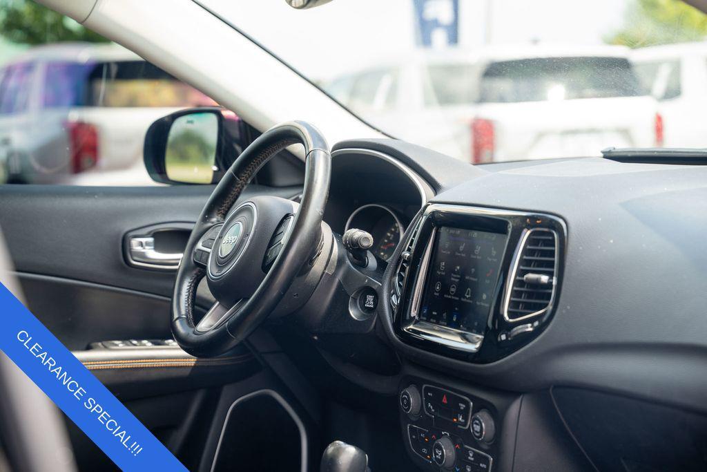 used 2021 Jeep Compass car, priced at $17,495