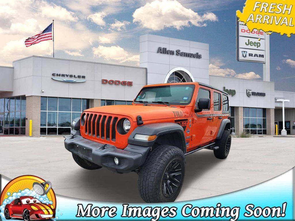 used 2018 Jeep Wrangler Unlimited car, priced at $24,995