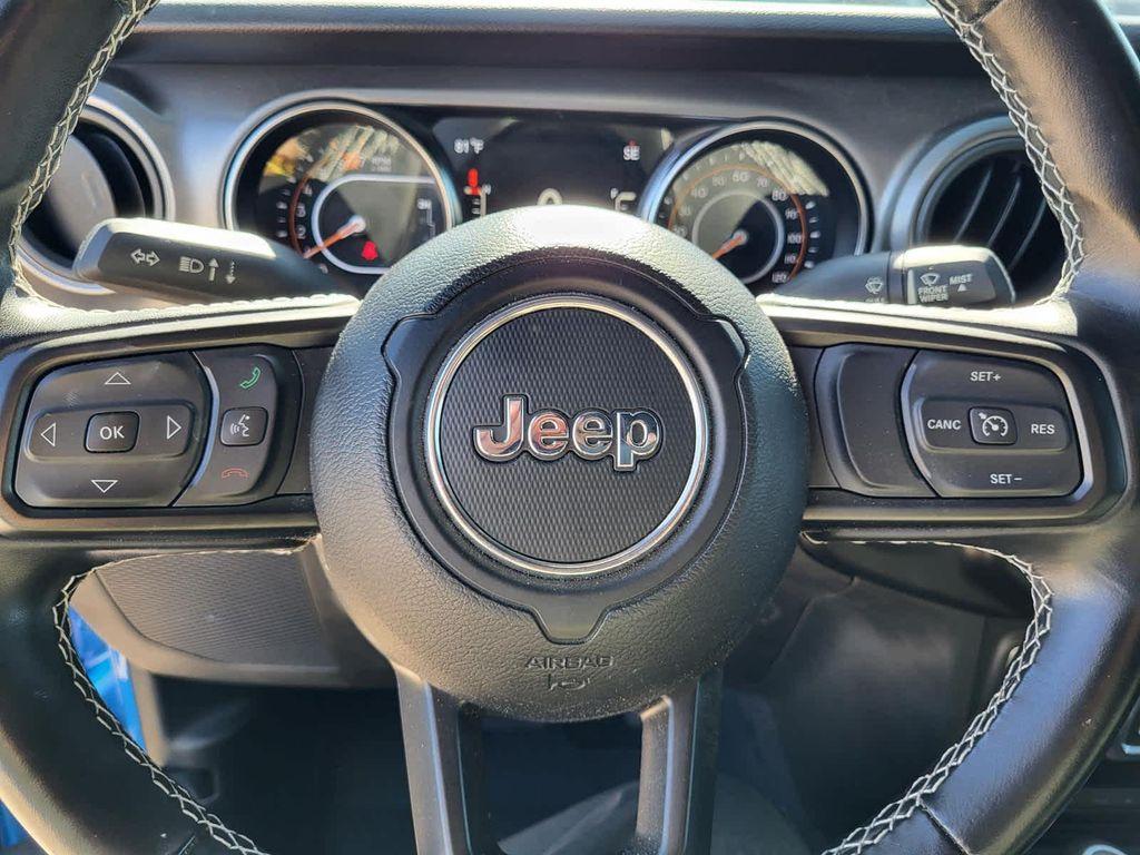 used 2021 Jeep Wrangler car, priced at $28,995