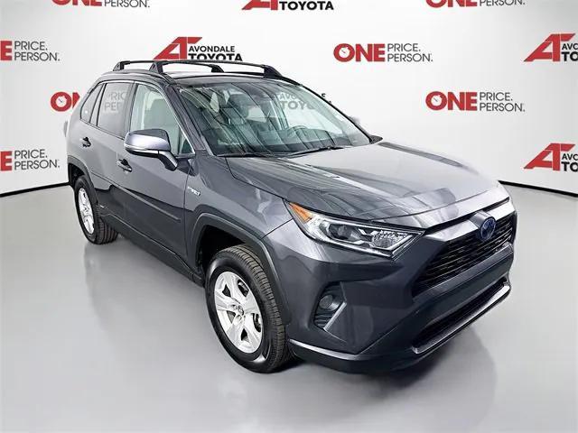 used 2020 Toyota RAV4 Hybrid car, priced at $23,486