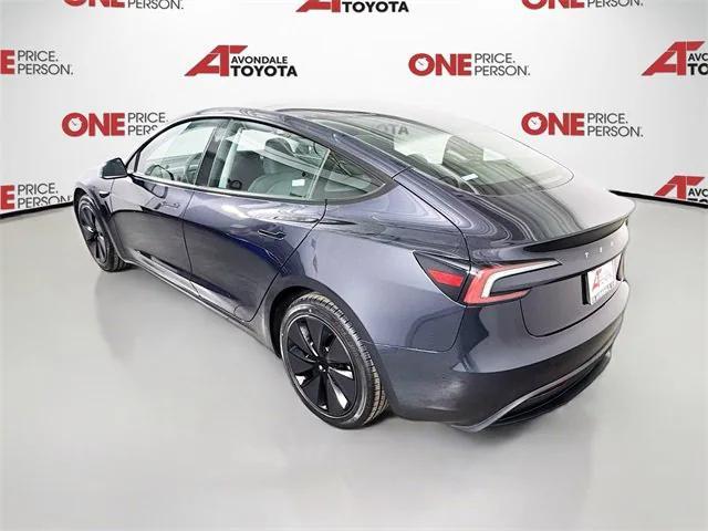 used 2024 Tesla Model 3 car, priced at $31,981