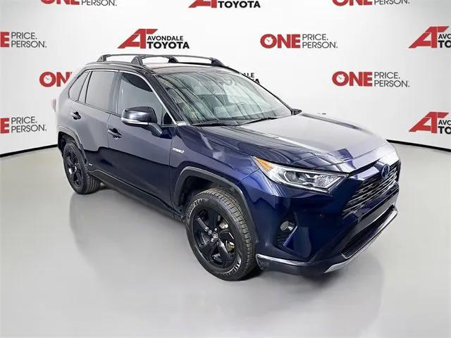 used 2020 Toyota RAV4 Hybrid car, priced at $24,986