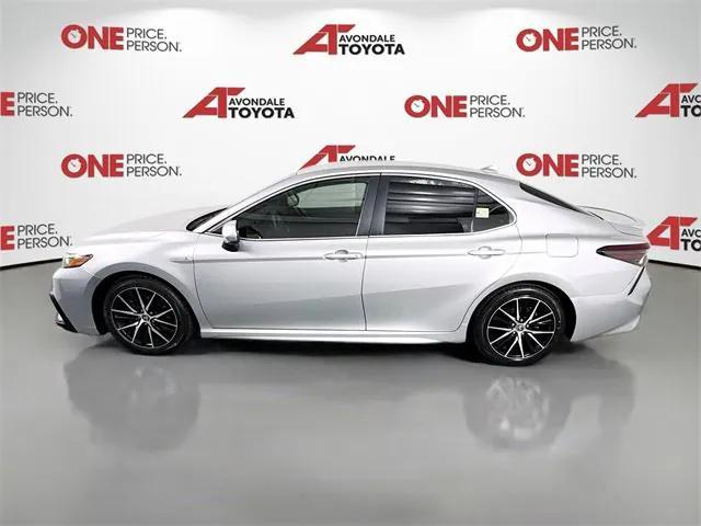 used 2021 Toyota Camry car, priced at $16,986