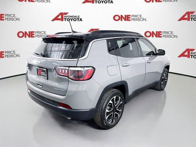 used 2022 Jeep Compass car, priced at $22,481