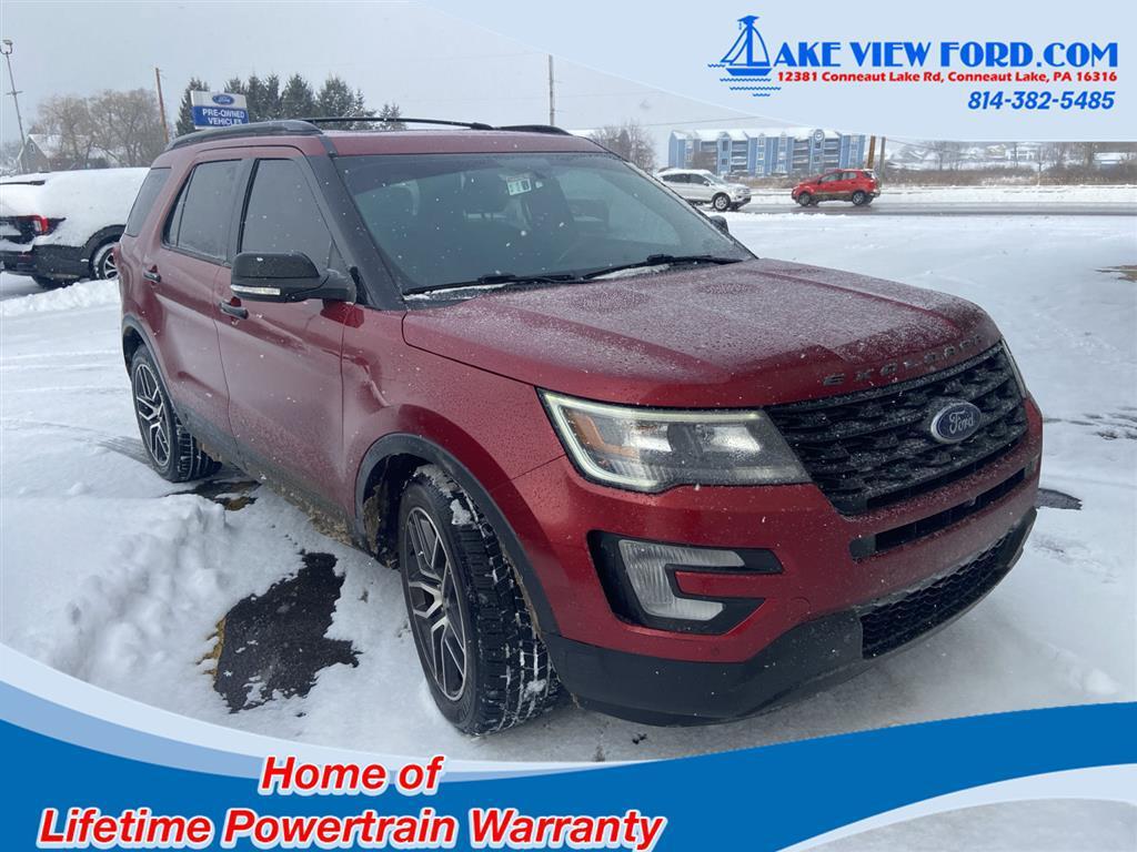 used 2017 Ford Explorer car, priced at $16,595