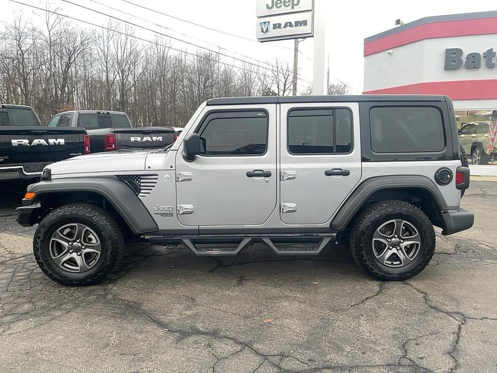 used 2021 Jeep Wrangler Unlimited car, priced at $24,993