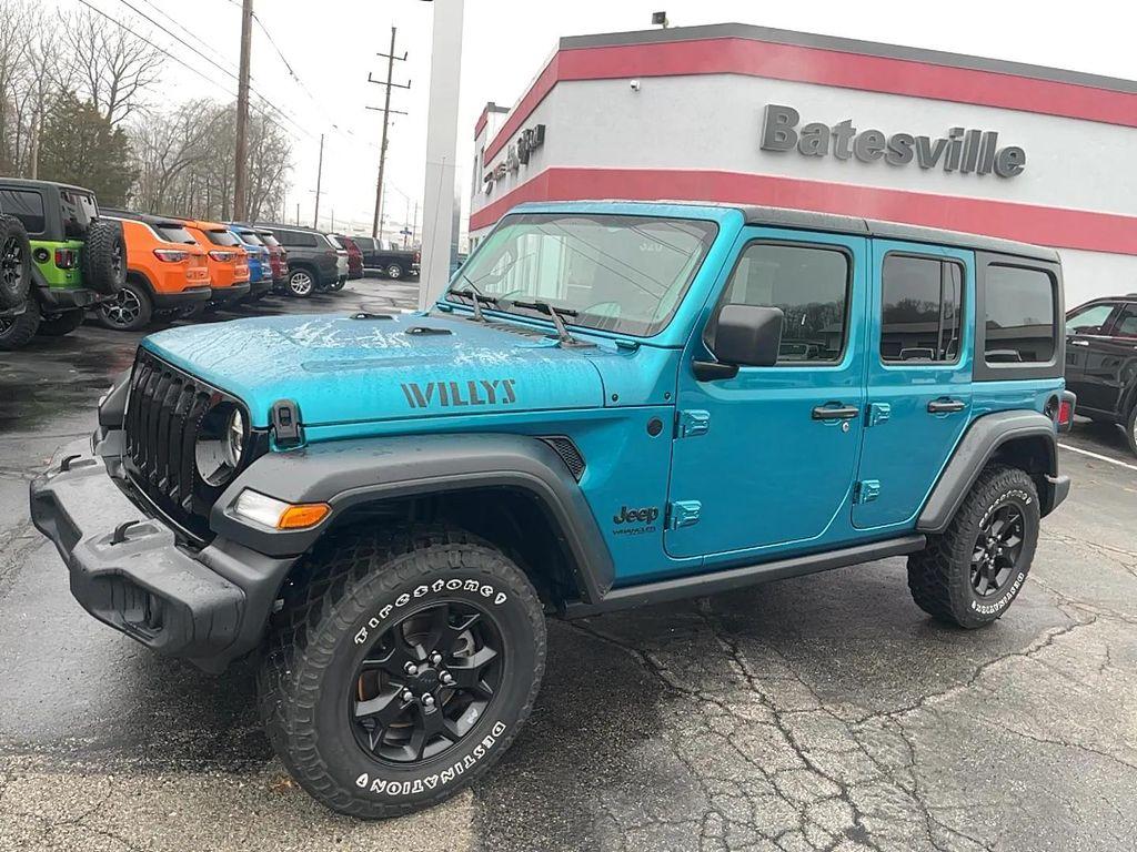 used 2020 Jeep Wrangler Unlimited car, priced at $27,993