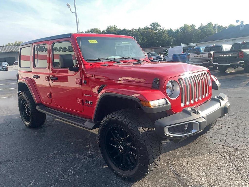 used 2020 Jeep Wrangler Unlimited car, priced at $27,993