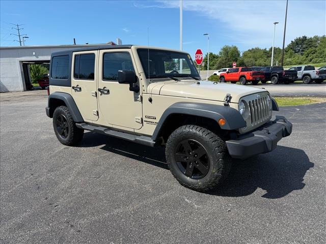 used 2017 Jeep Wrangler Unlimited car, priced at $21,988