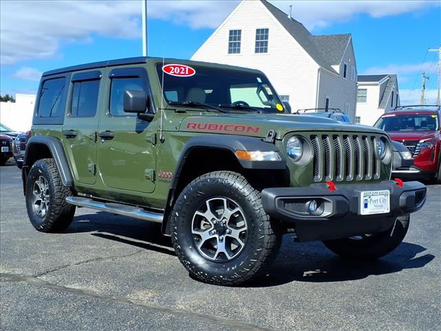 used 2021 Jeep Wrangler Unlimited car, priced at $33,308