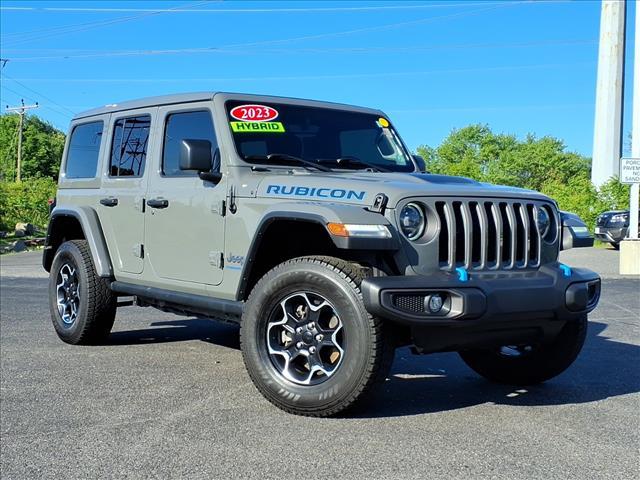 used 2023 Jeep Wrangler 4xe car, priced at $33,772