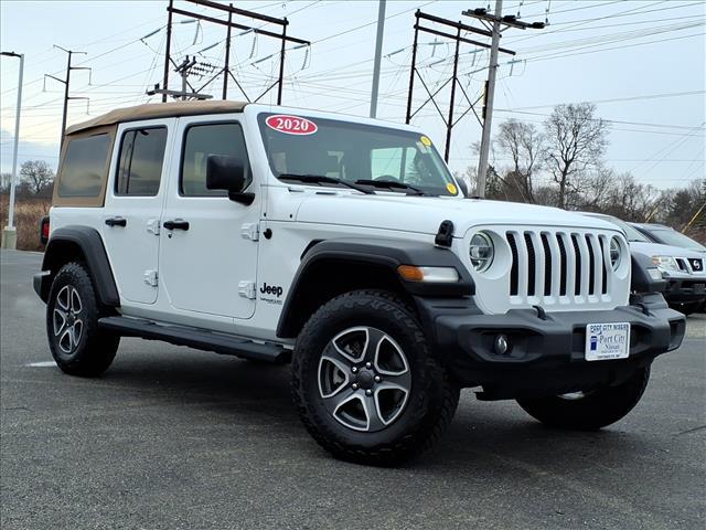 used 2020 Jeep Wrangler Unlimited car, priced at $27,918