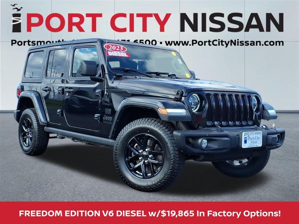 used 2023 Jeep Wrangler car, priced at $34,178