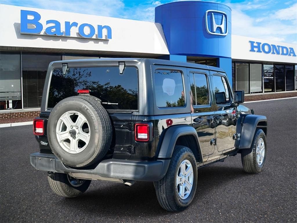 used 2020 Jeep Wrangler Unlimited car, priced at $22,547