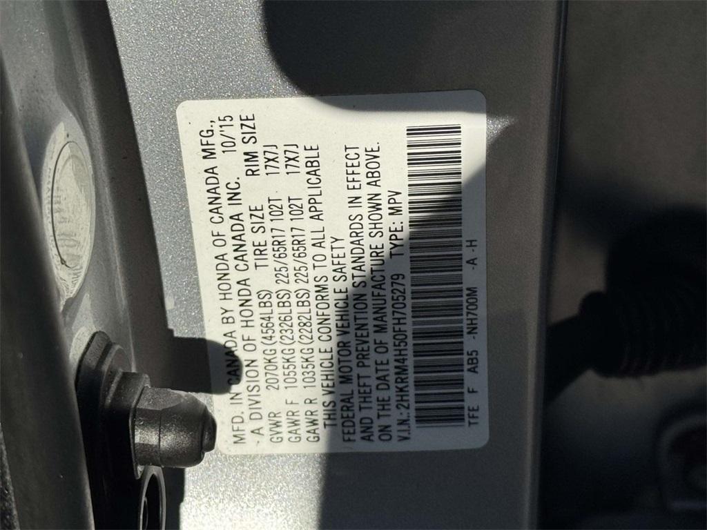 used 2015 Honda CR-V car, priced at $12,986