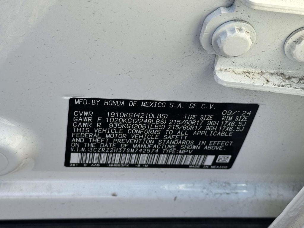 used 2025 Honda HR-V car, priced at $23,267