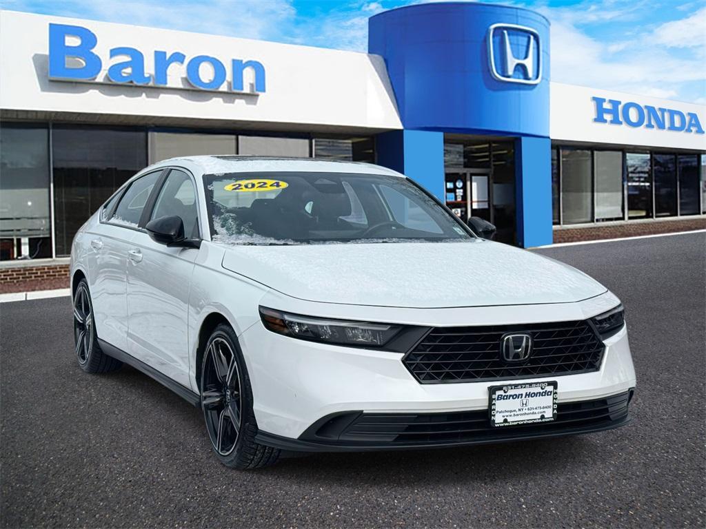 used 2024 Honda Accord Hybrid car, priced at $21,276