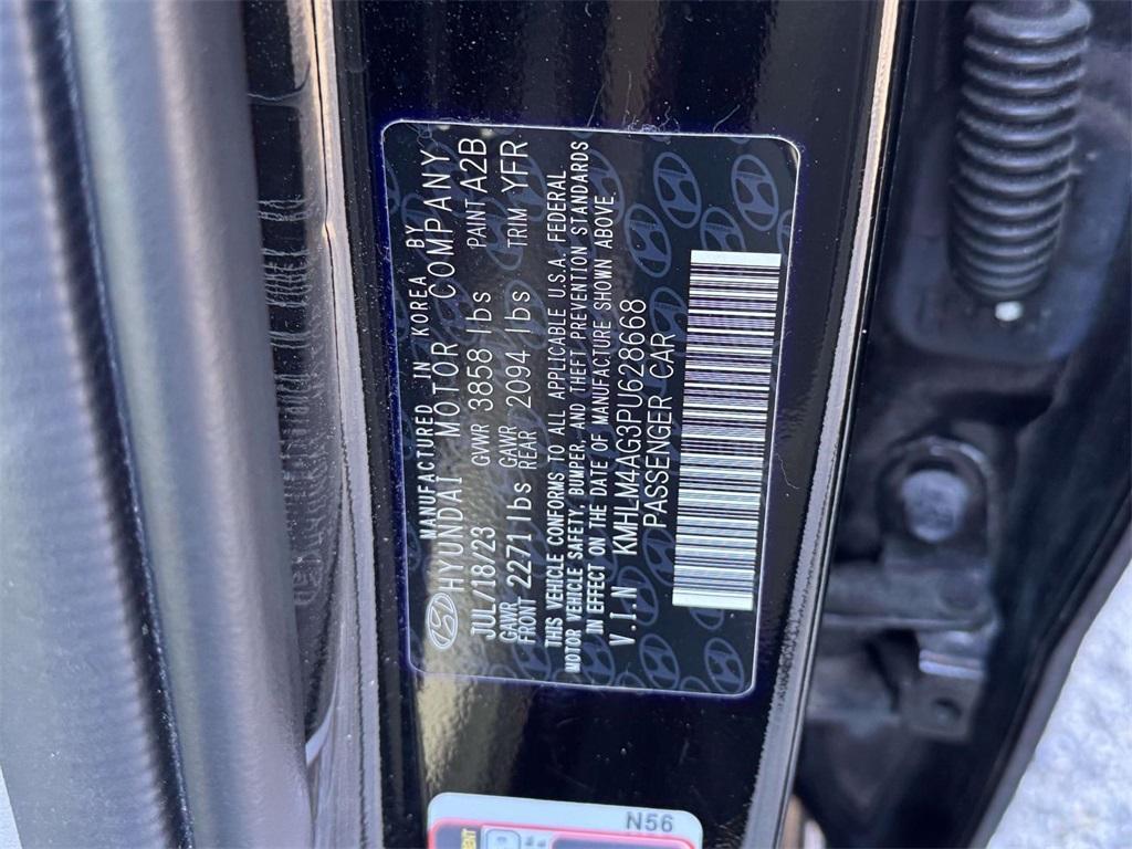 used 2023 Hyundai Elantra car, priced at $16,239