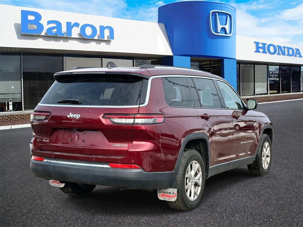 used 2022 Jeep Grand Cherokee L car, priced at $28,000