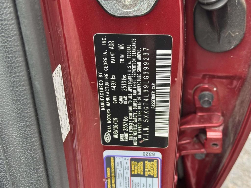 used 2020 Kia Optima car, priced at $15,896