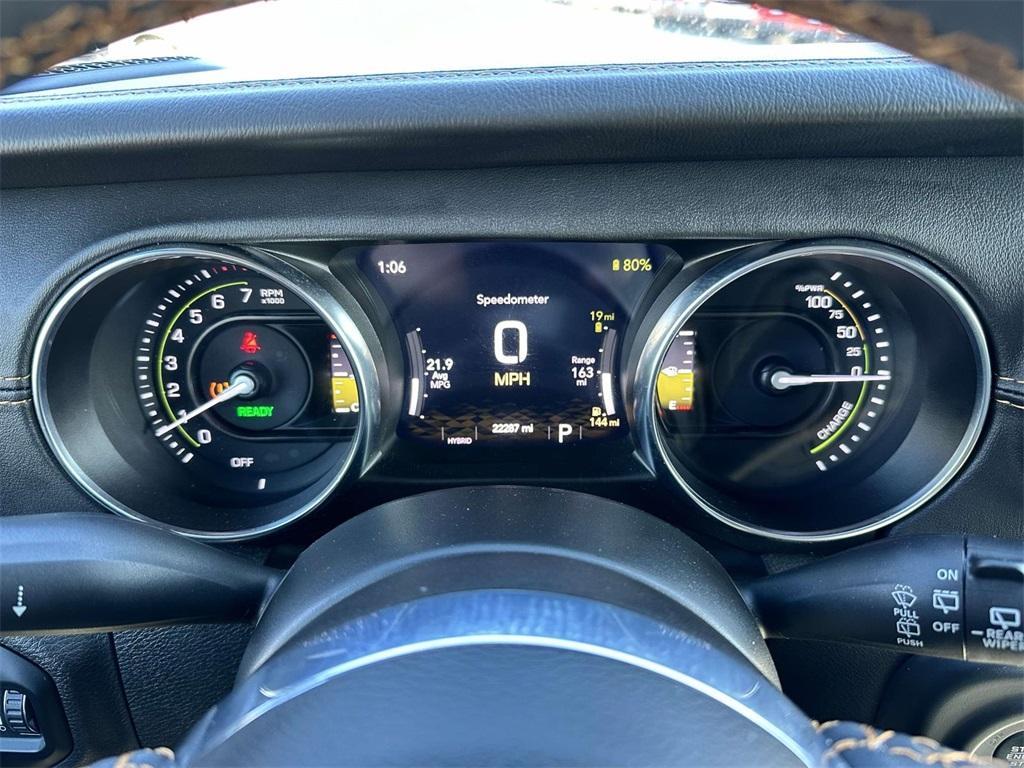 used 2023 Jeep Wrangler 4xe car, priced at $29,455