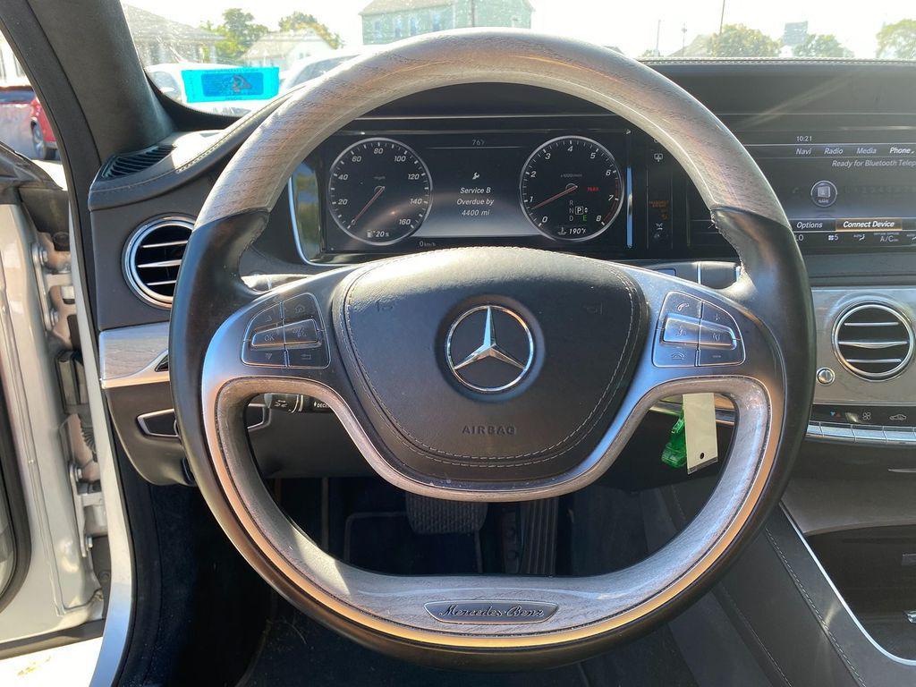 used 2016 Mercedes-Benz S-Class car, priced at $29,995