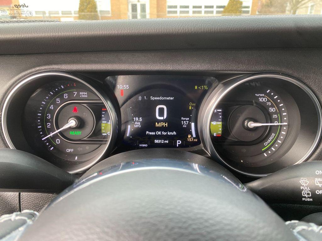 used 2023 Jeep Wrangler 4xe car, priced at $29,988