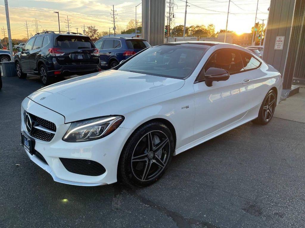 used 2018 Mercedes-Benz AMG C 43 car, priced at $22,999
