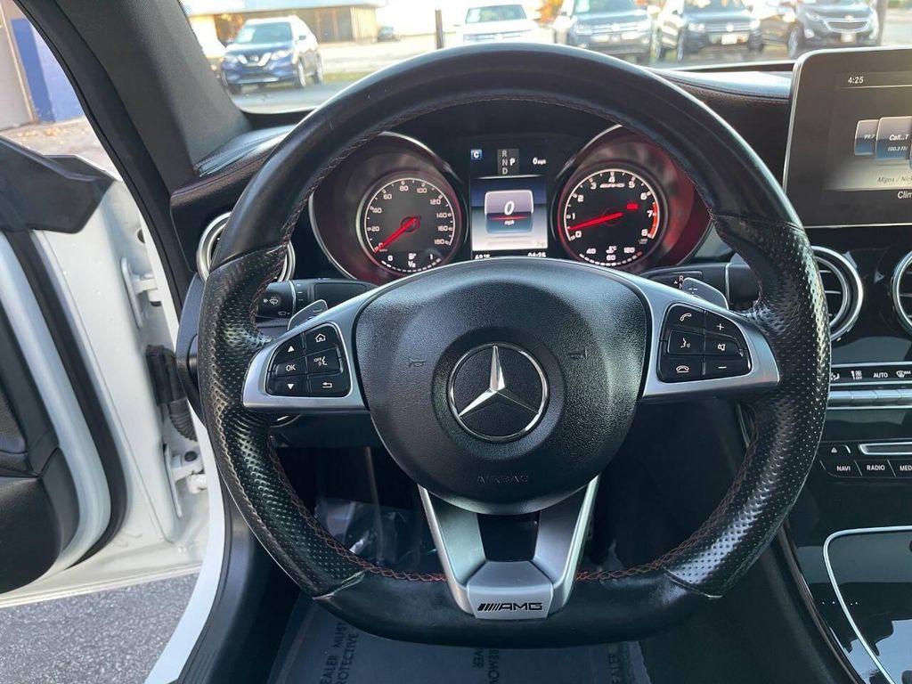 used 2018 Mercedes-Benz AMG C 43 car, priced at $22,999