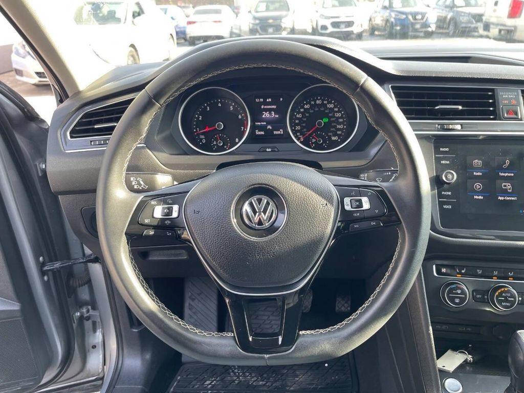 used 2021 Volkswagen Tiguan car, priced at $15,999