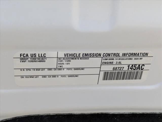 new 2026 Chrysler Pacifica car, priced at $54,185